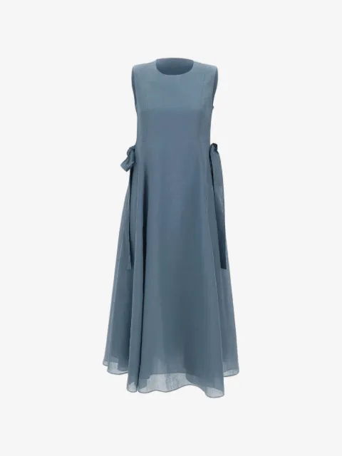 'S Max Mara drawstring sleeveless dress