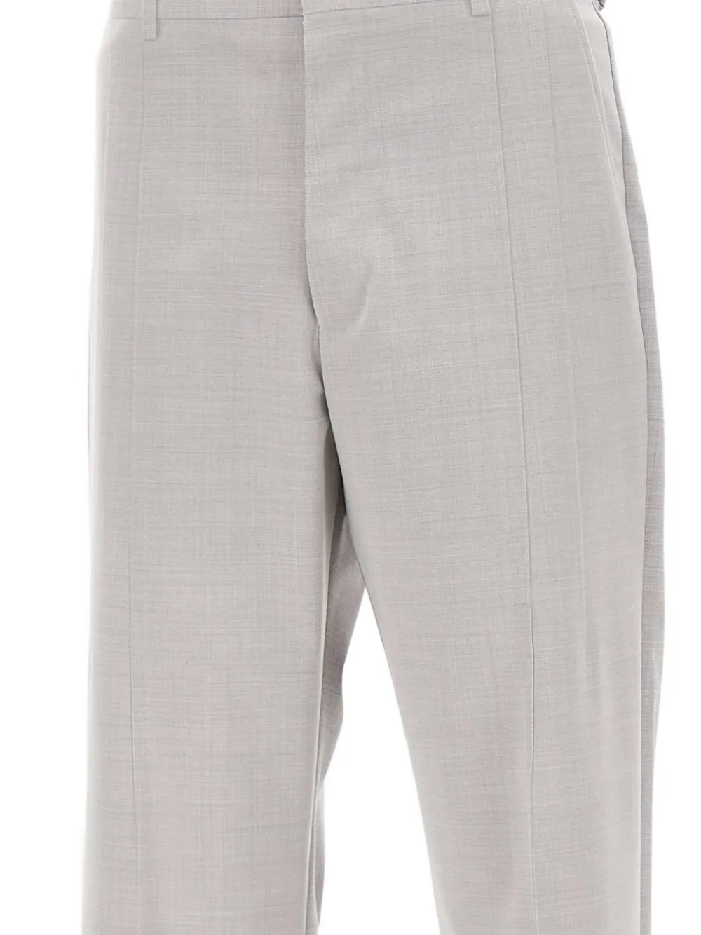 MM6 Maison Margiela Pantalon met verborgen bies Grijs