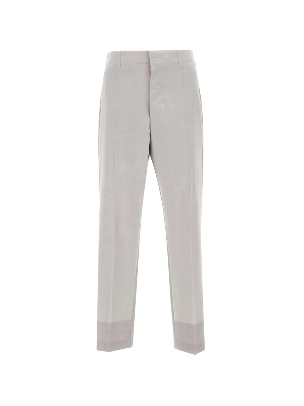 MM6 Maison Margiela hidden placket tailored trousers - Grigio