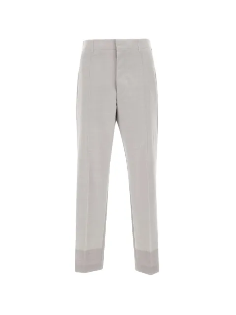 MM6 Maison Margiela pantalones de vestir con botones ocultos