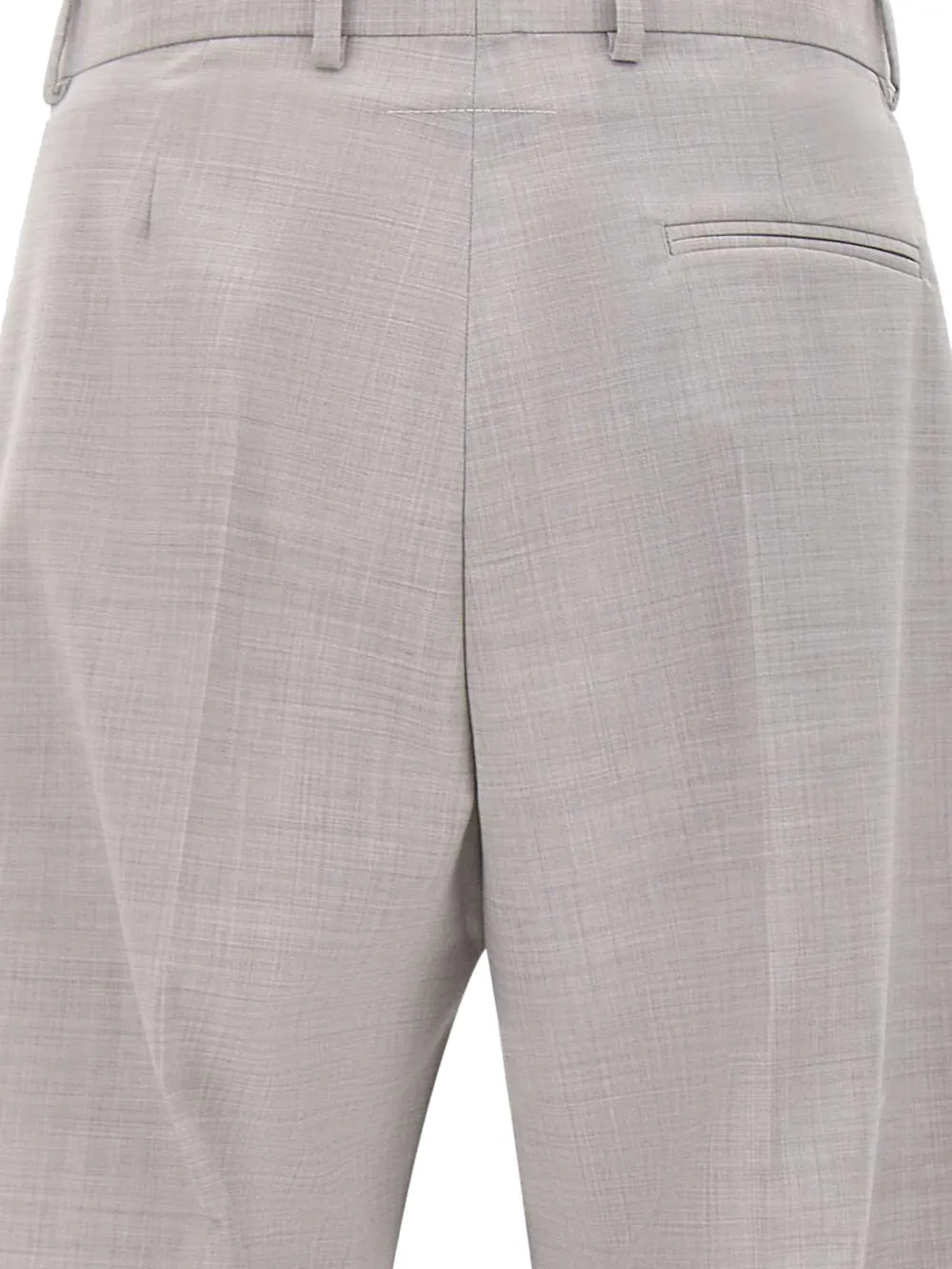 MM6 Maison Margiela Pantalon met verborgen bies Grijs