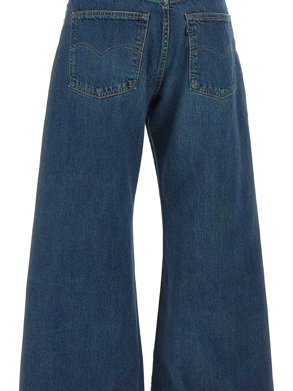 Levi's Carve flared jeans met vijf zakken Blauw