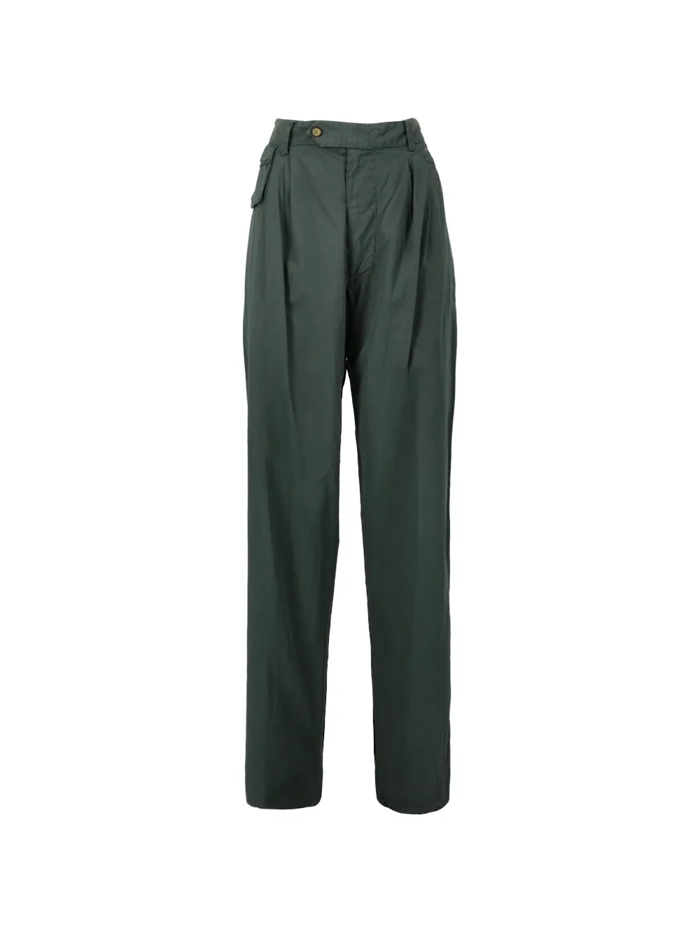 Iceberg Vintage high-waisted trousers - Grün