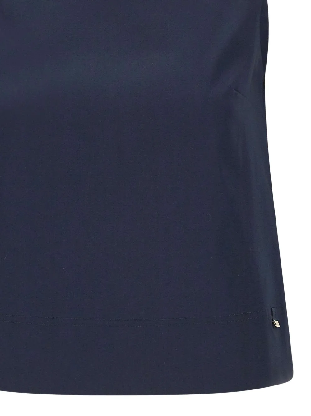 Herno Blouse met boothals en strikken Blauw