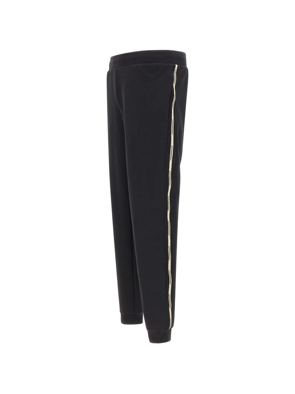Ea7 Emporio Armani Trainingsbroek met logoband Zwart