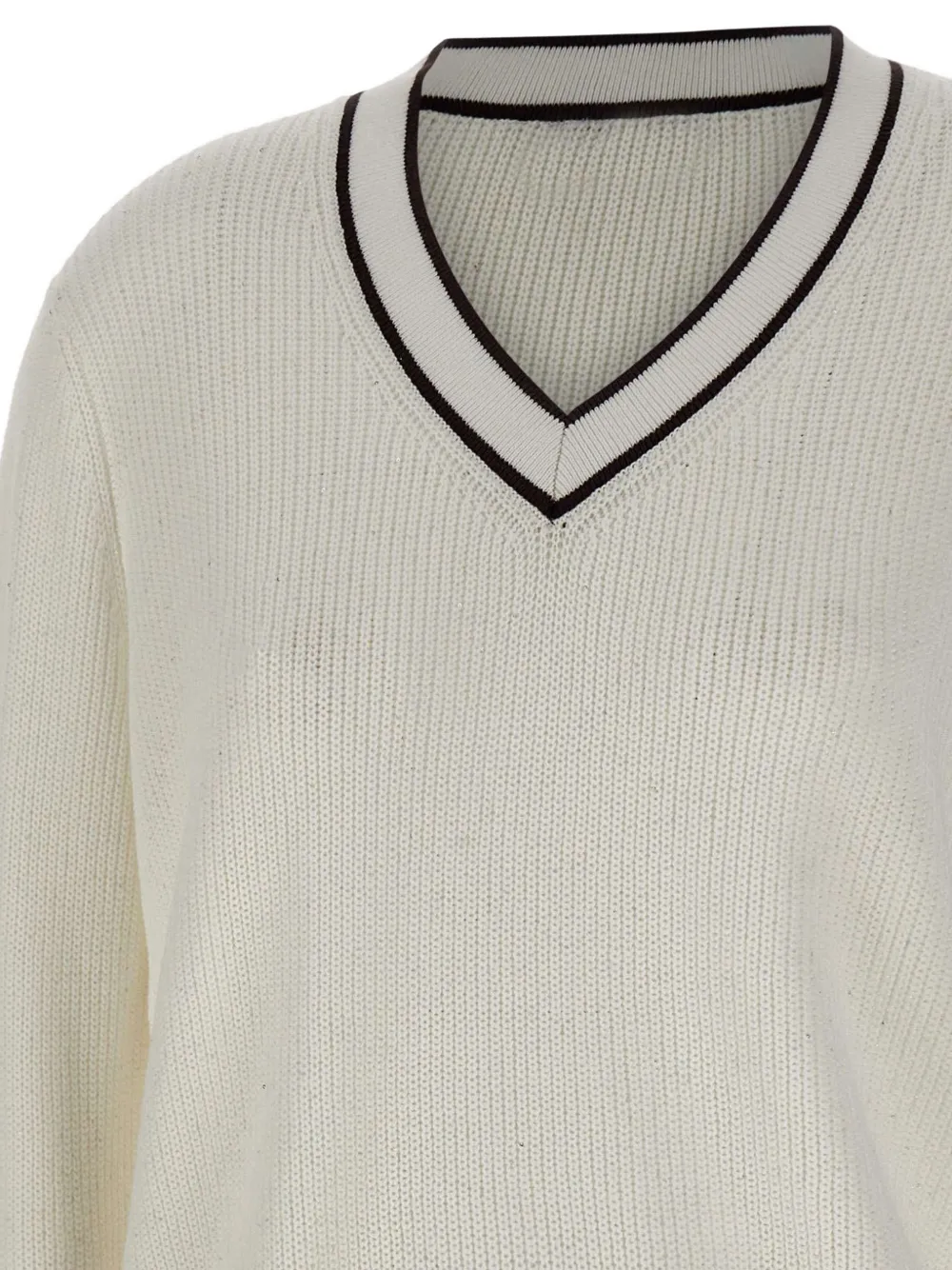 Kangra Trui met V-hals Beige