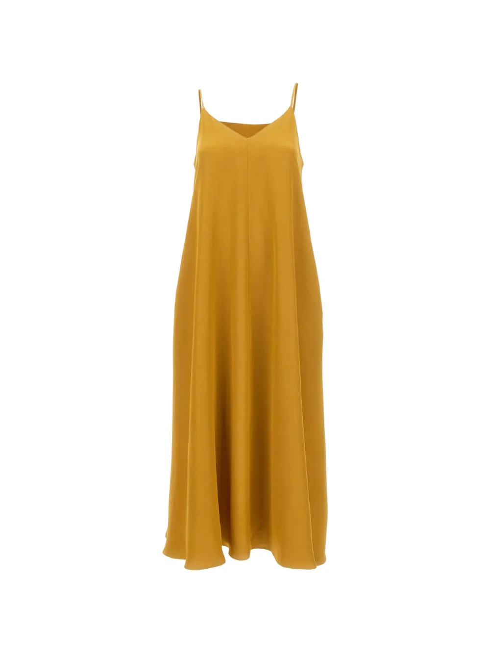 Marella V-neck midi dress - Giallo