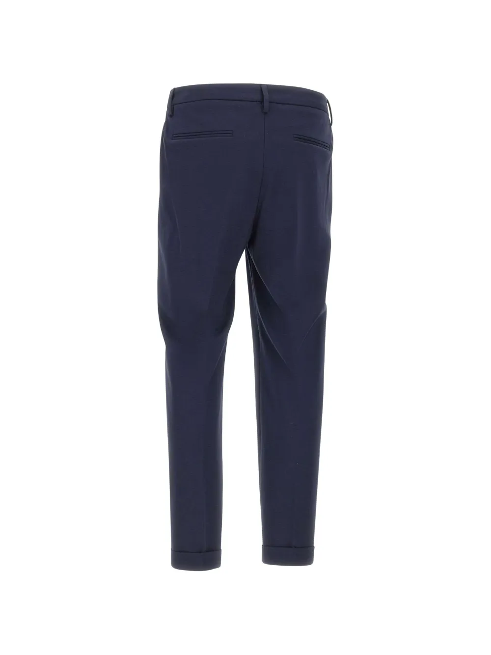Devore Pleated Trousers In Blue