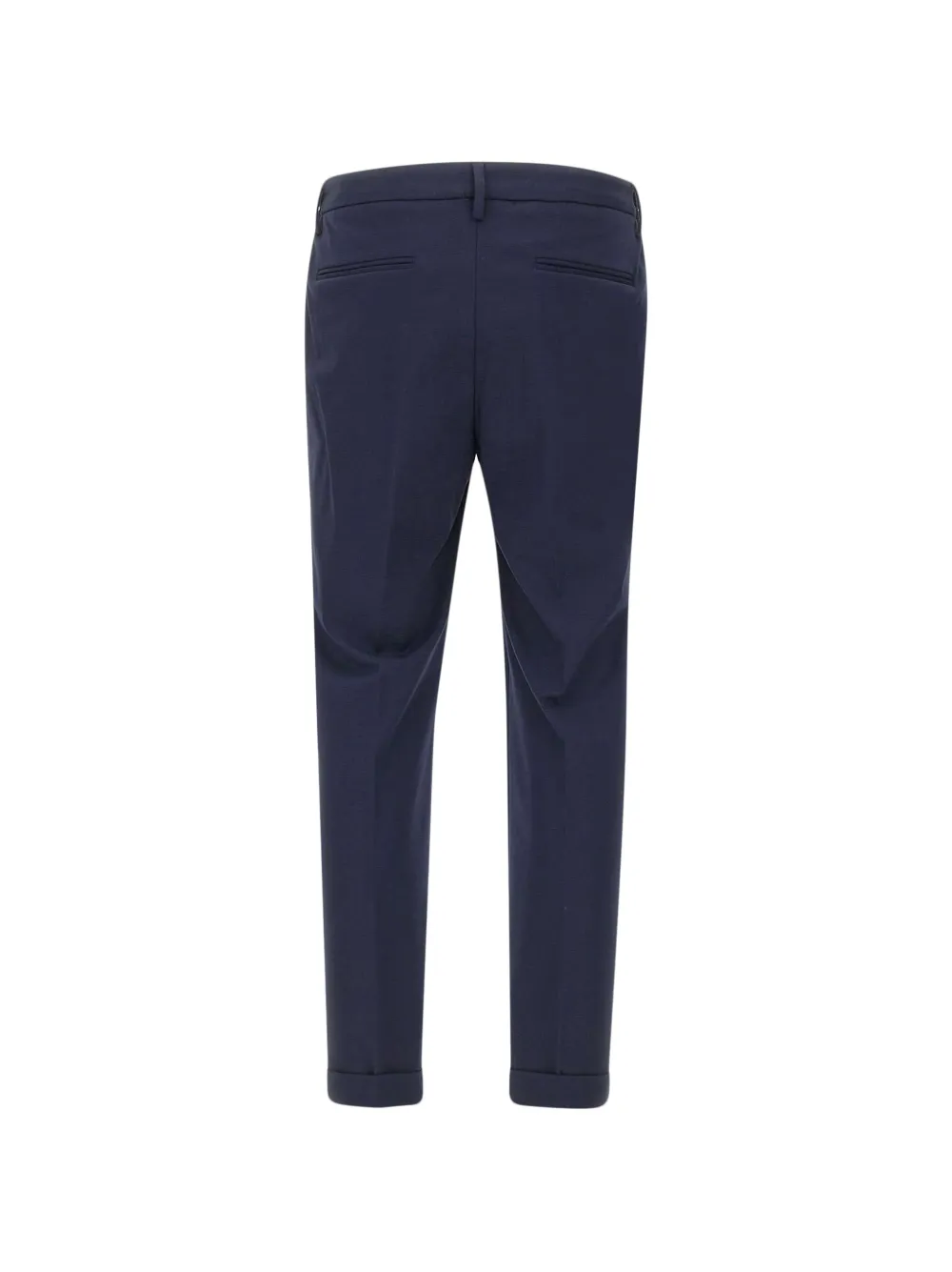 Devore Pleated Trousers In Blue
