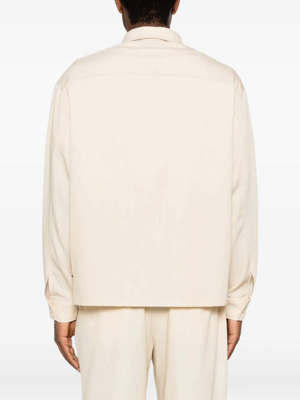 IMPERIAL Shirtjack met klepzak Beige