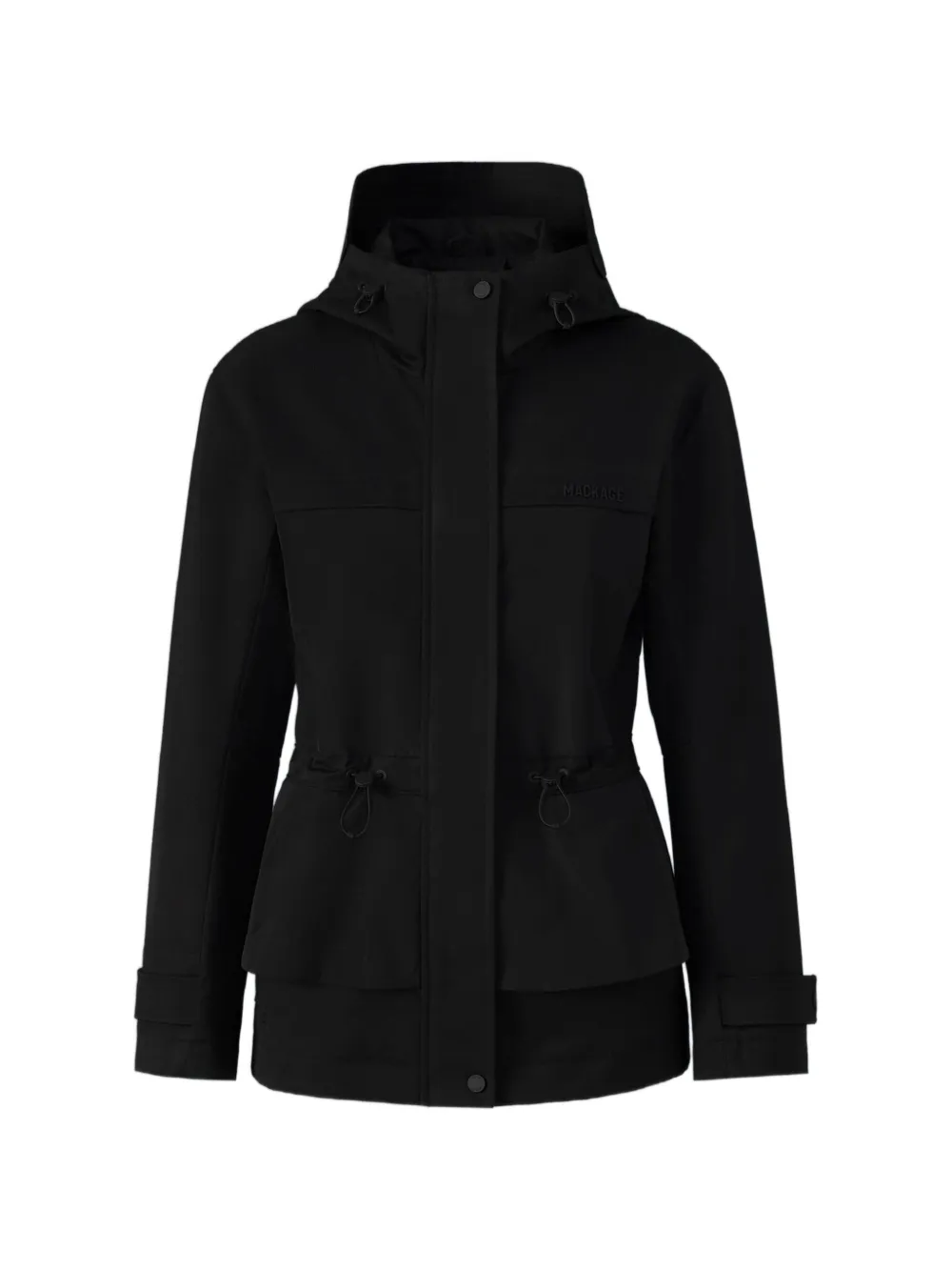 Mackage Kaori-Lvs hooded drawstring jacket - Nero