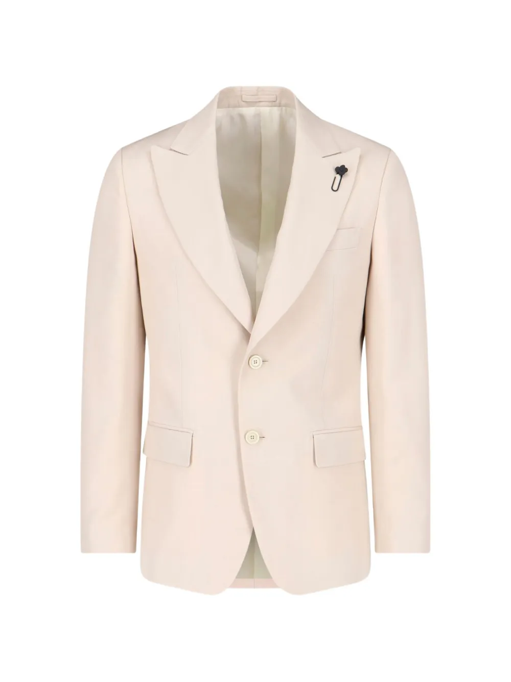 Lardini single-breasted blazer - Toni neutri