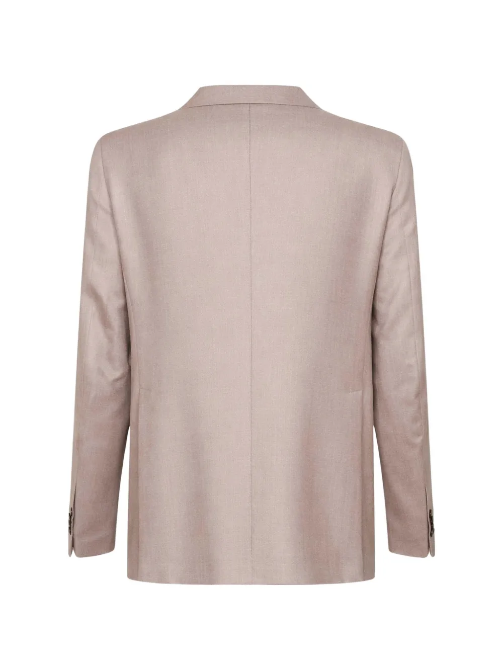 Tagliatore Blazer met puntige revers en twee knopen Beige