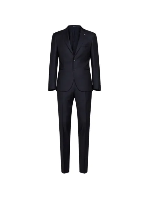 Tagliatore peak-lapels two-button suit