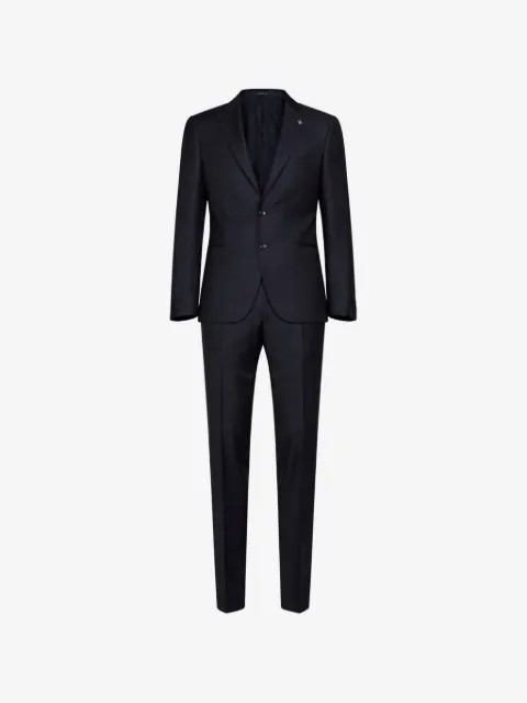 Tagliatore peak-lapels two-button suit