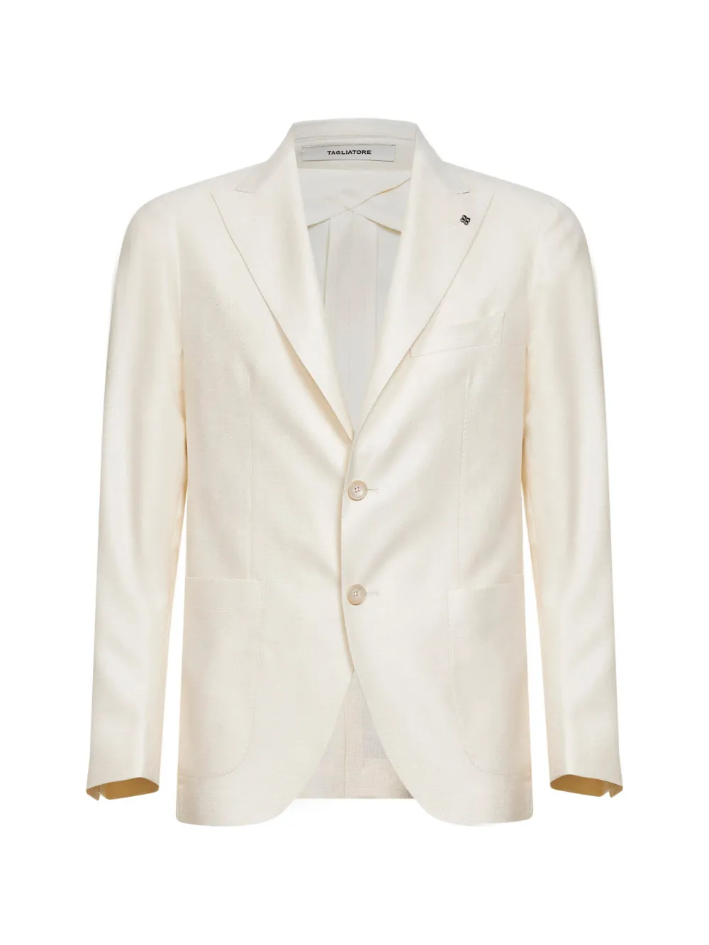 Tagliatore peak lapel two-button blazer - Toni neutri
