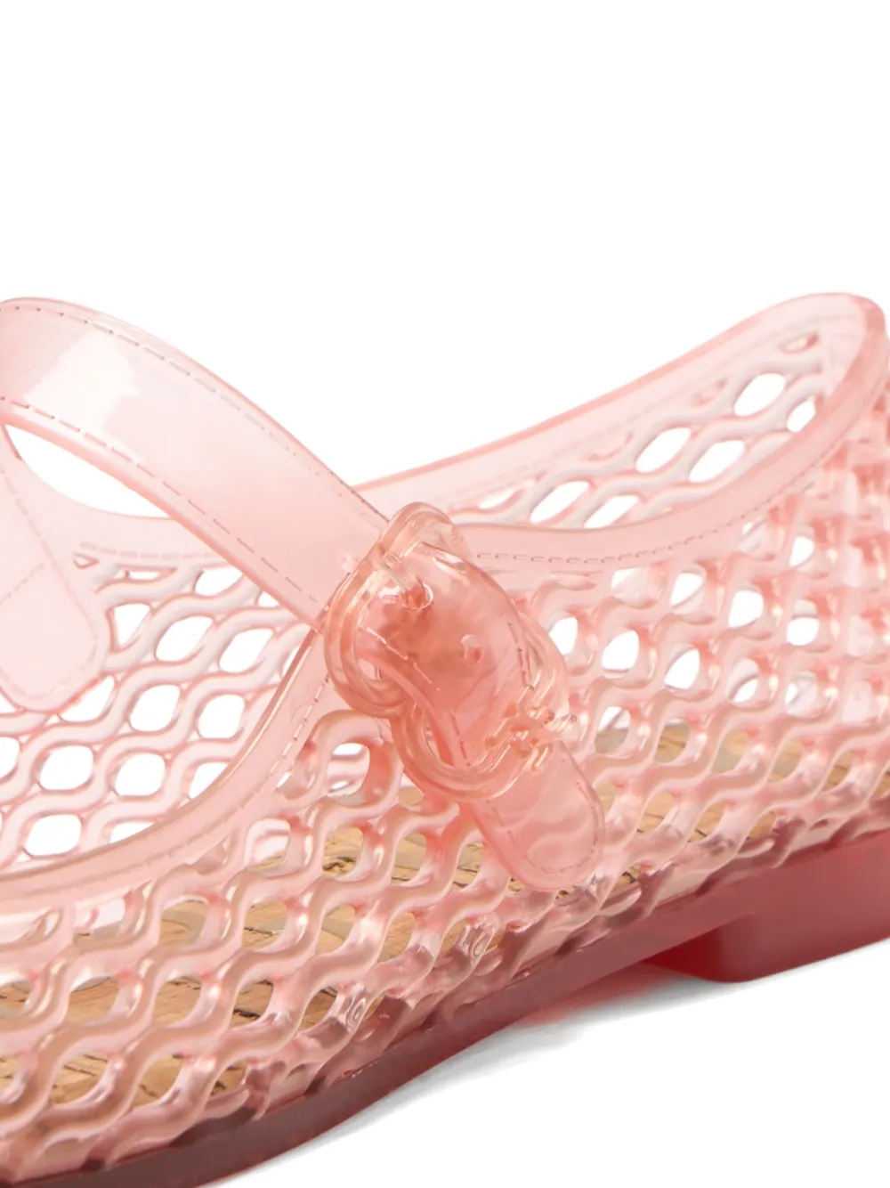 Sam Edelman Michaela Jelly Mary Jane ballet flats Roze