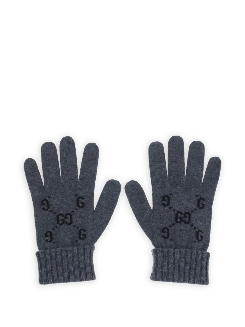 Gucci GG-motif gloves - Grau