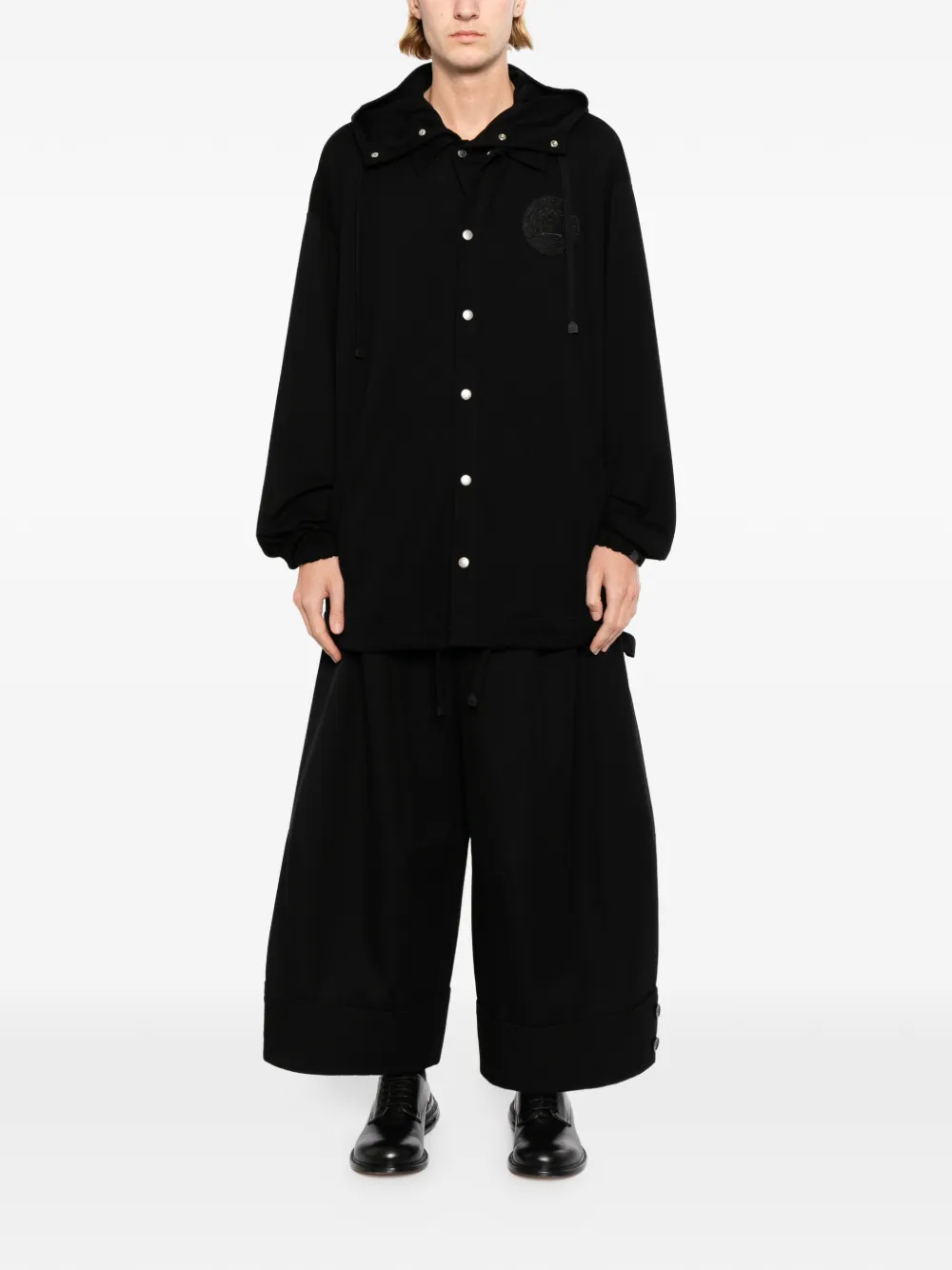 Dover Street Market x Kei Ninomiya jack met capuchon Zwart