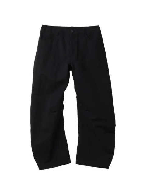 COOR belt-loop buttoned trousers