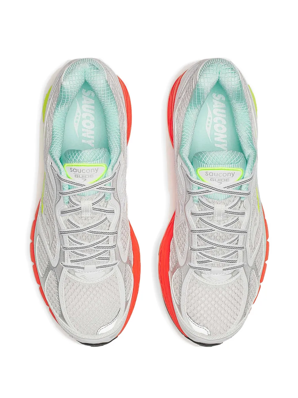 Saucony Progrid Guide 7 lace-up sneakers Grijs