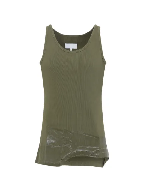 Maison Margiela sleeveless ribbed top