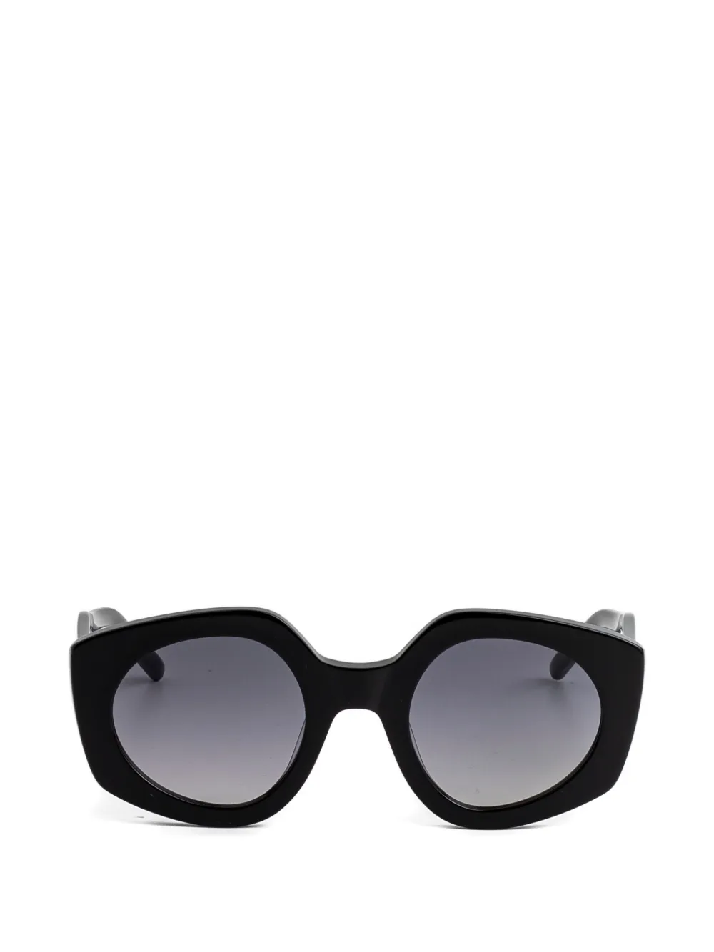 Kaleos Almeida geometric-frame sunglasses - Nero