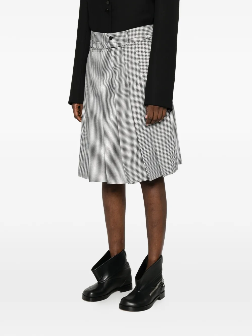 COMME des GARÇONS チェックプリーツスカート M 販売直売 COMME des GARÇONS チェックプリーツスカート M 【公式通販】