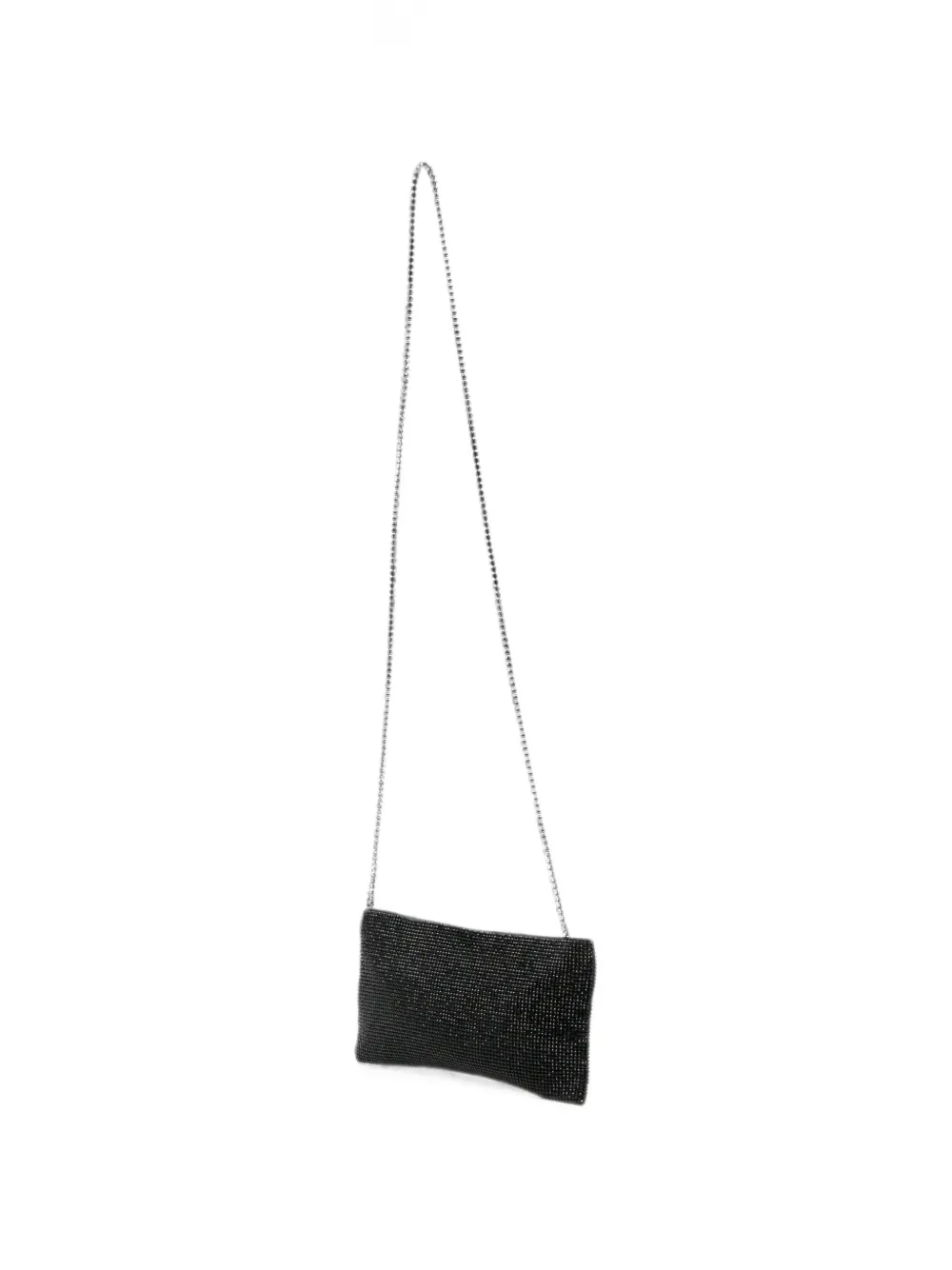 Benedetta Bruzziches Clutch verfraaid met kristallen Zwart