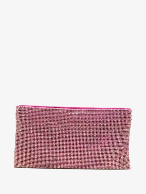 Benedetta Bruzziches crystal-embellished shoulder bag
