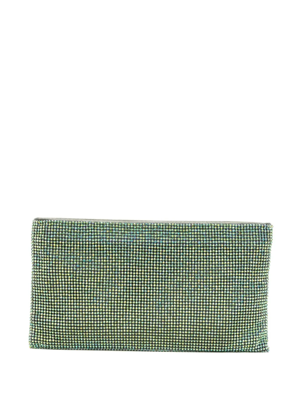 Benedetta Bruzziches crystal-embellished shoulder bag - Verde
