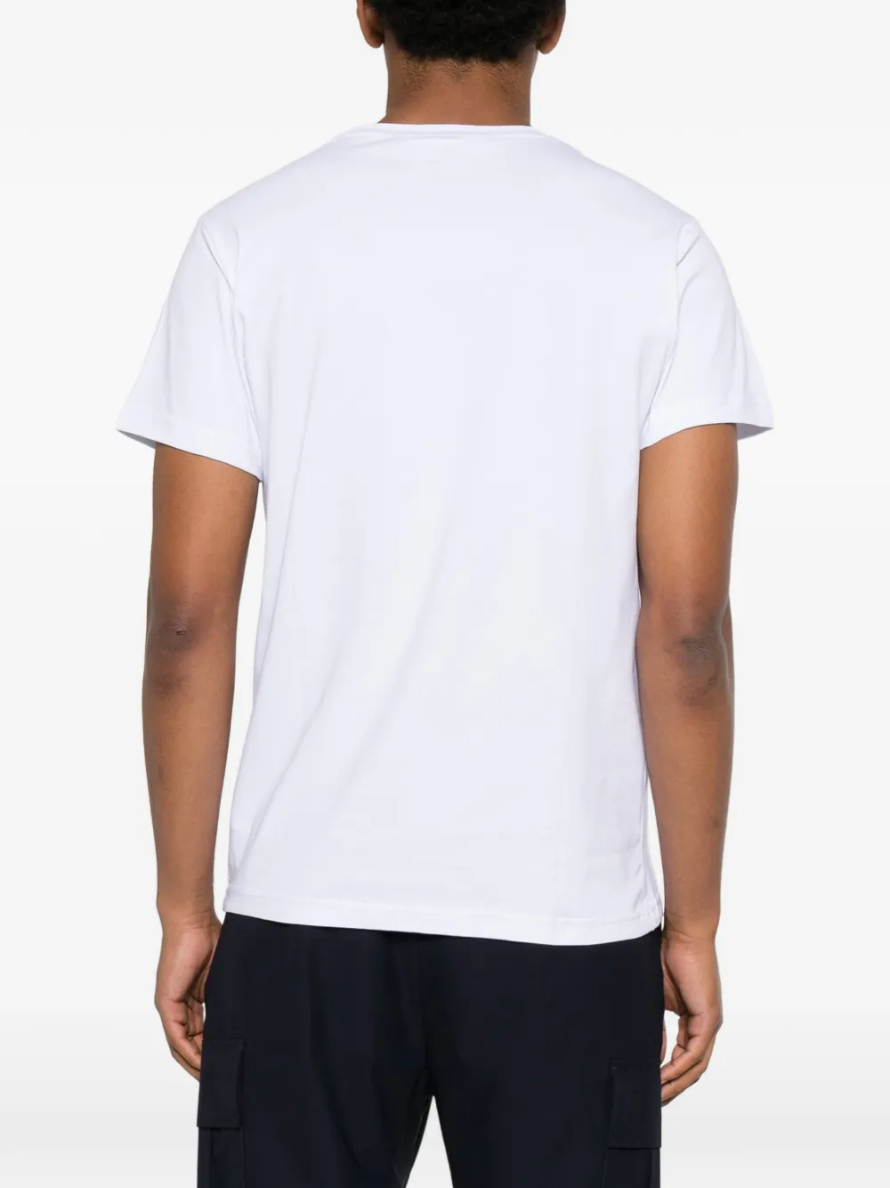 Les Hommes Urban T-shirt met logoprint Wit