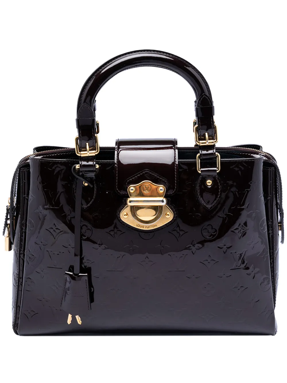 Louis Vuitton Pre-Owned 2012 Monogram Vernis Melrose Avenue handbag - Viola