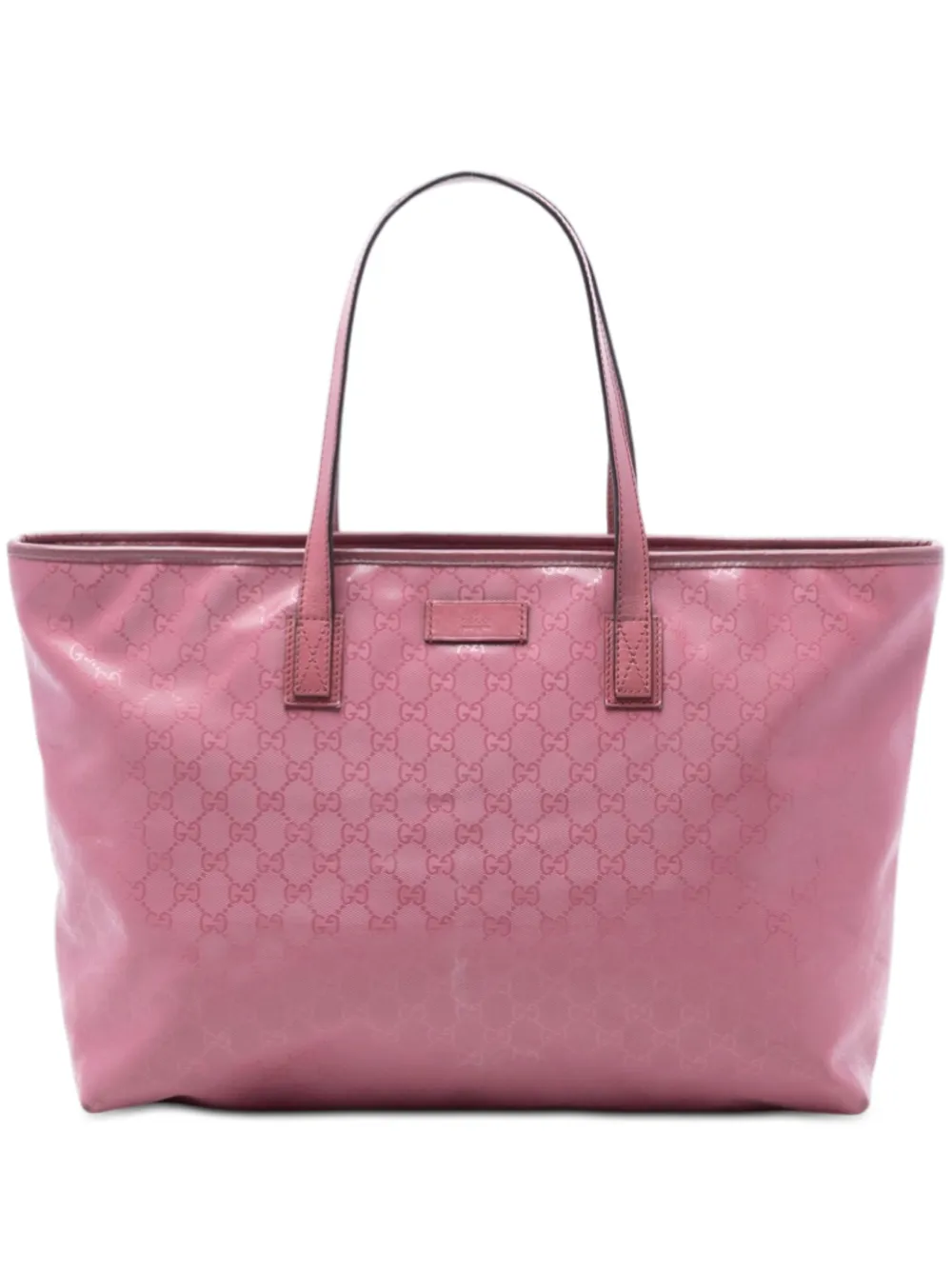 Gucci Pre-Owned 2016-2025 Large GG Imprime tote bag - Rosa