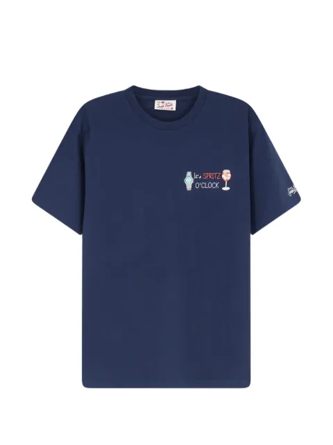 MC2 Saint Barth embroidered-motif t-shirt