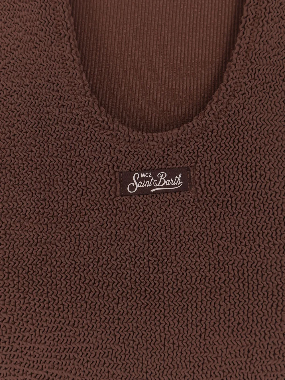  Mc2 Saint Barth Lora Swimsuit - Brown 