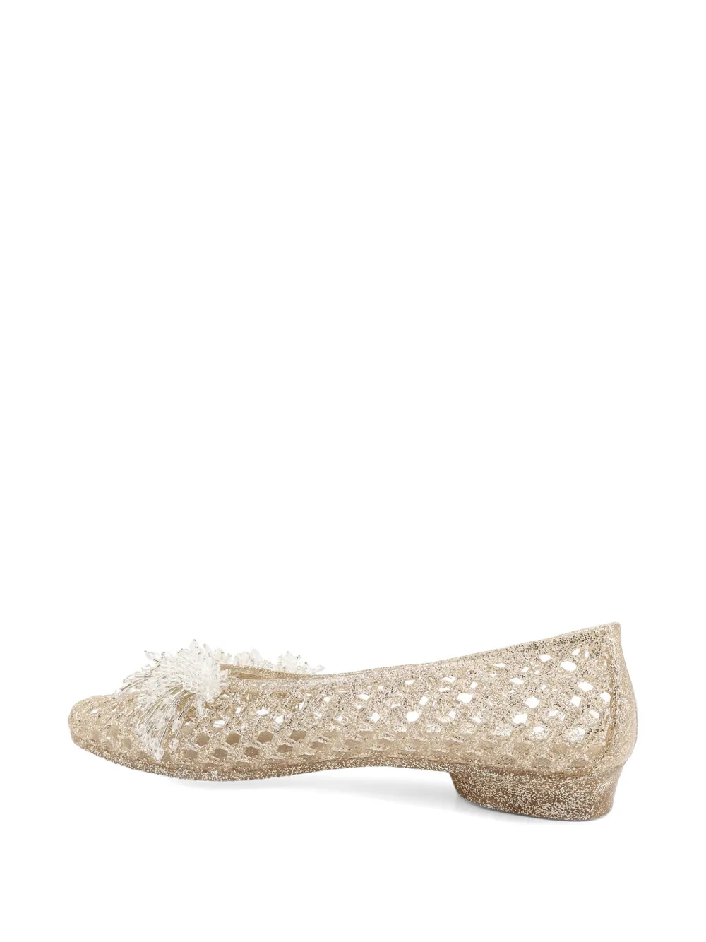 HEAVENLY JELLY Ballerina's met kralen Goud