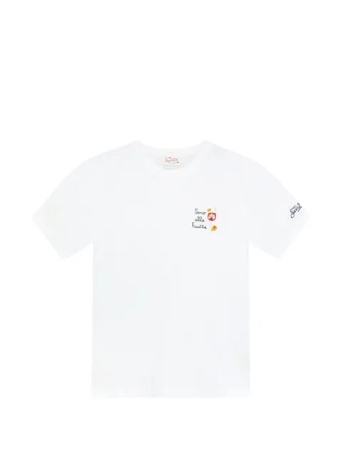 MC2 Saint Barth camiseta con logo bordado