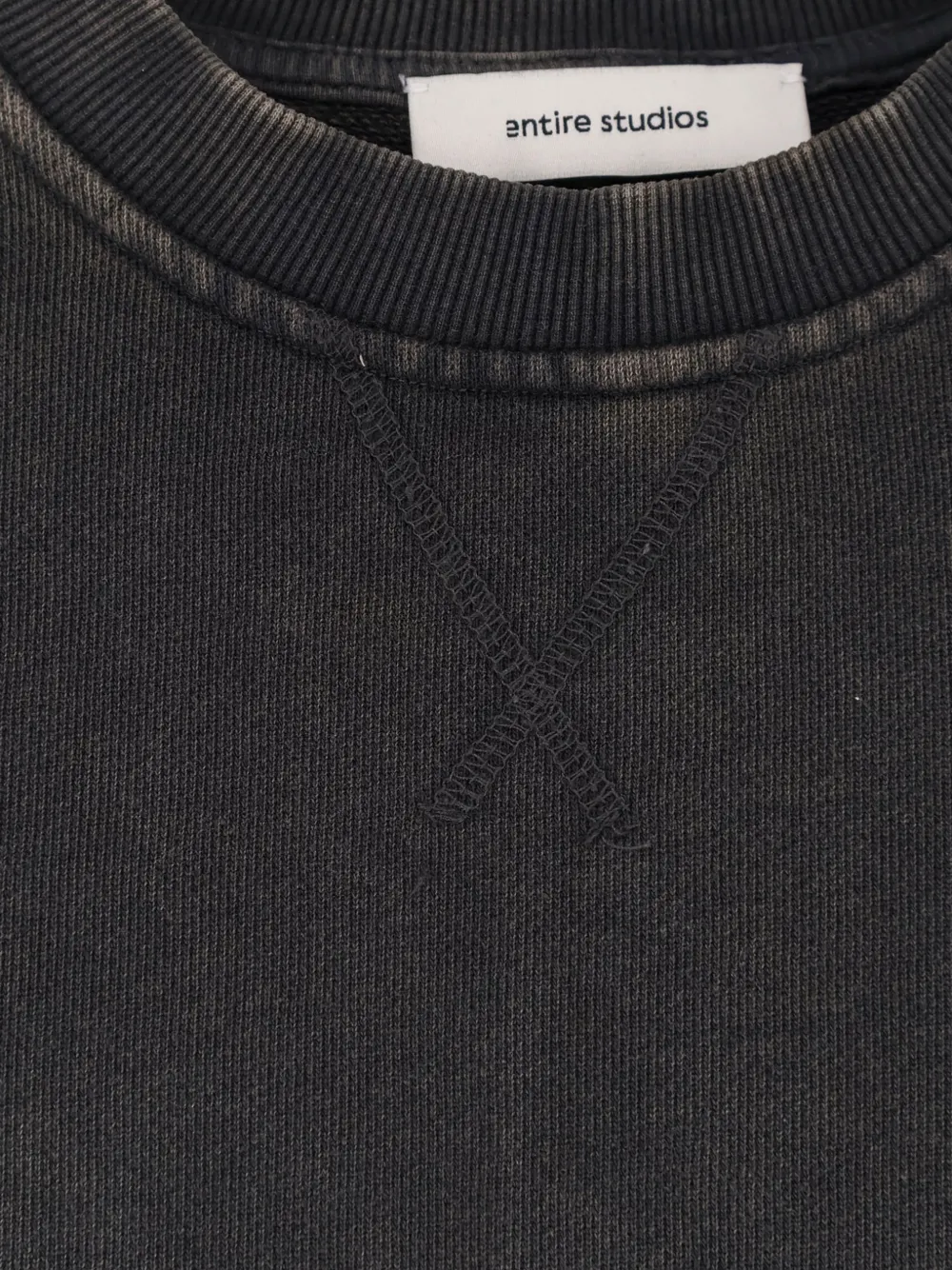 ENTIRE STUDIOS Sweater met ronde hals en lange mouwen Grijs