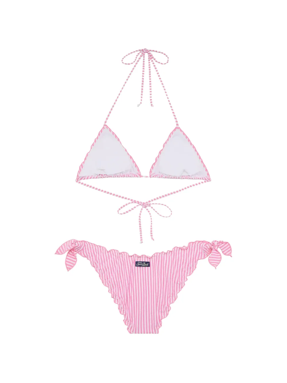  Mc2 Saint Barth Striped Bikini - Pink 