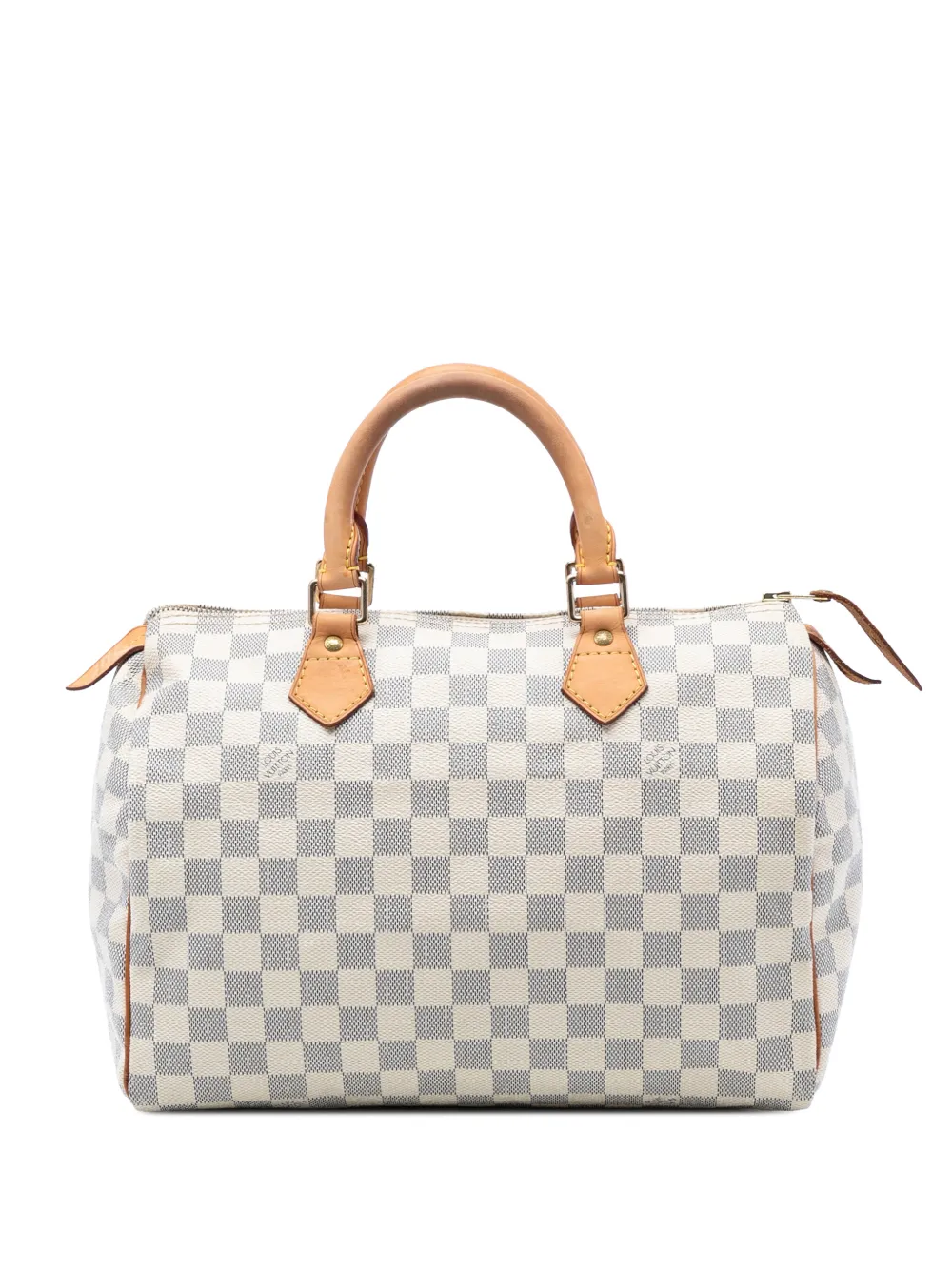 Louis Vuitton Pre-Owned 2010 Damier Azur Speedy 30 boston bag - Weiß