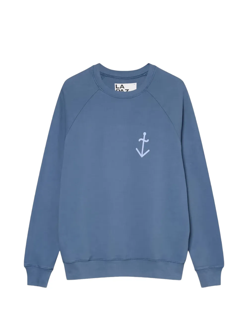 LA PAZ anchor-graphic sweatshirt - Blu