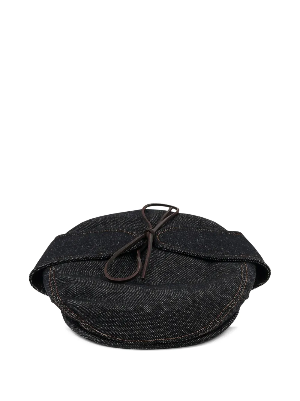  Walk In Paris Logo-embroidered Beret Hat - Blue 