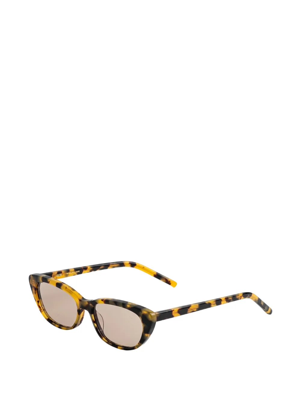 Kaleos Cobb zonnebril met cat-eye montuur Bruin