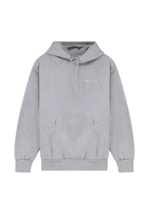WALK IN PARIS Timeless embroidered hoodie
