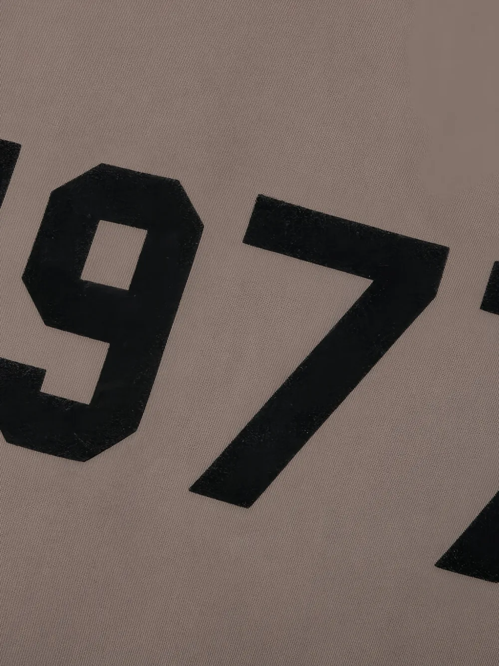 FEAR OF GOD ESSENTIALS 1977 jack met drukknoop Beige