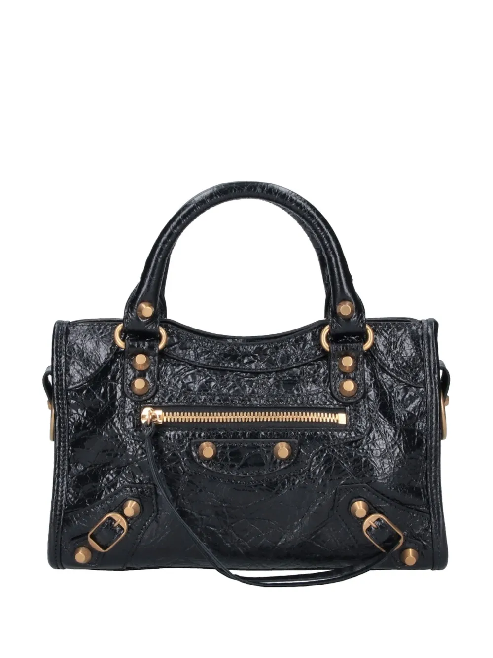 Balenciaga stud-embellished mini bag - Black OS