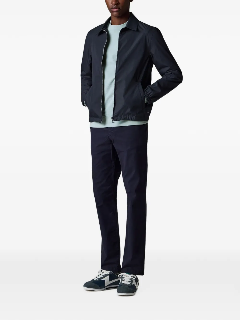Paul Smith Bomberjack met rits Blauw