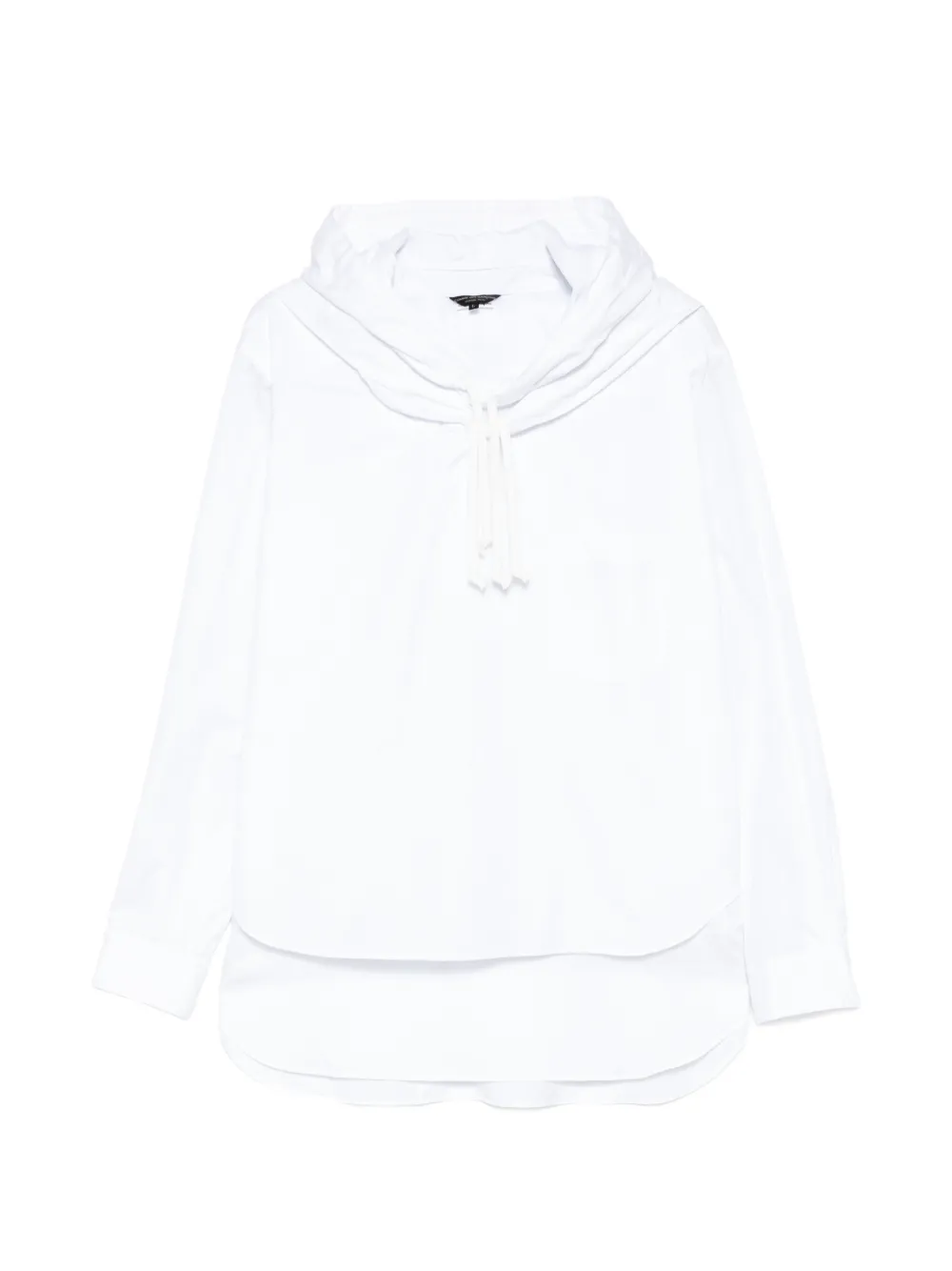 Comme des Garçons Homme Plus hooded shirt - Weiß