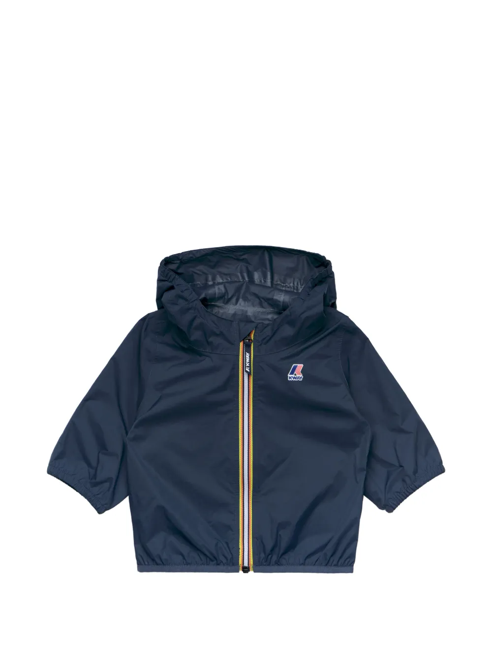 K Way Kids hooded zip jacket - Blu